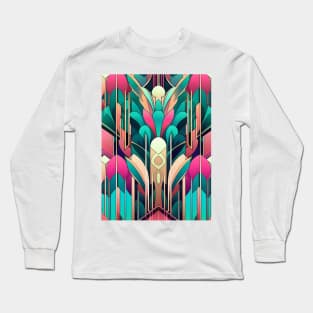 Avant-garde psychedelic Pattern Long Sleeve T-Shirt